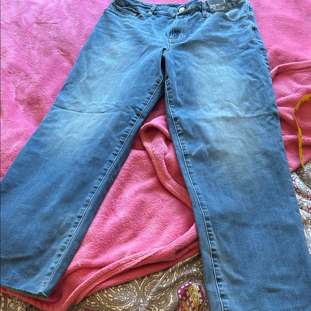Express hyper flex Classic Women's Blue Jeans